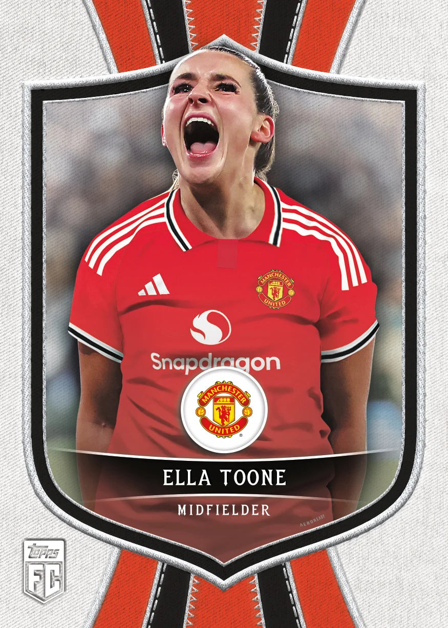 Ella Toone Manchester United For the Badge sample card