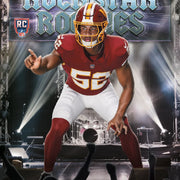Rockstar Rookies football sample card