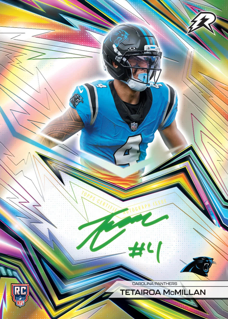 Card from 2025 Topps Resurgence Football (view 3)