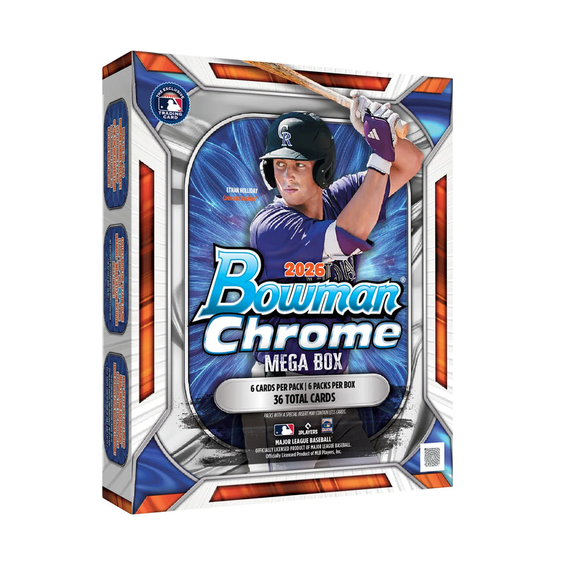 Sealed 2026 Bowman Chrome Baseball Mega Box