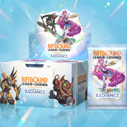Riftbound Radiance booster box with 24 packs of 14 cards, English edition