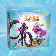 Official Riftbound Radiance Showdown Decks Evelynn vs Seraphine box
