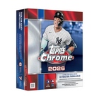 2026 Topps Chrome Baseball Mega Box sealed trading card box